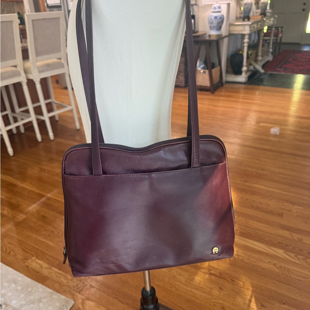 Etienne Aigner leather vintage Shoulder Bag